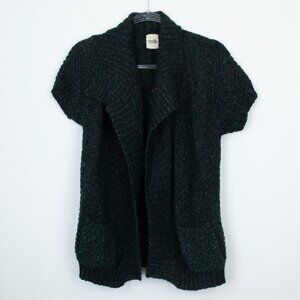 Sound & Matter Open Front Shawl Cardigan Size XS